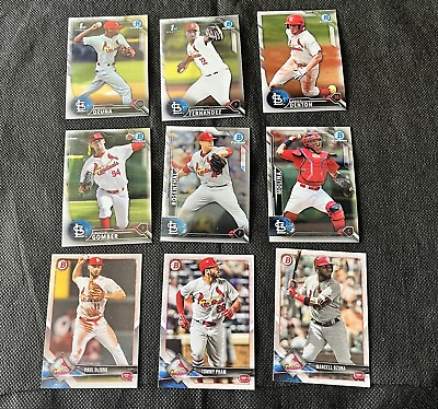 #ad Lot Of 50 St. Louis Cardinals baseball cards $3.29