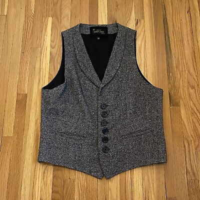 #ad Robert James wool vest waist coat fits like small $99.00