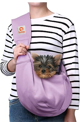 #ad Dog Sling Carrier for Small Dogs Puppy Carrier for Small Dogs light Purple $15.99