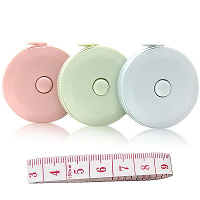 #ad 3Pack Premium Tape Measure 1PCS Measuring Tape 60 Inch for Body Fabric Measu $8.15