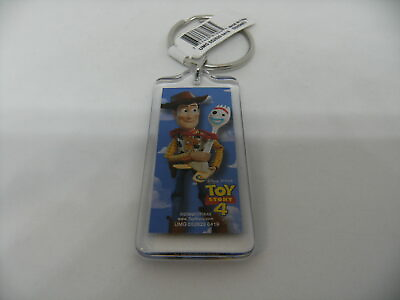 #ad Disney Toy Story 4 Woody Forky Keychain Keyring Key Holder Souvenir Collectible $18.45