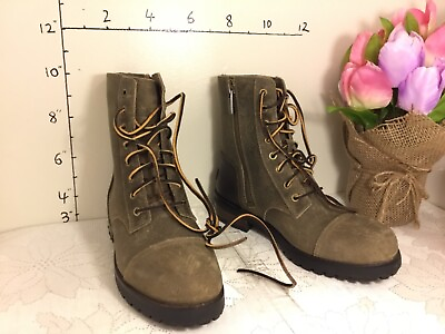 #ad Ugg Kilmer II Dove Lace Up size 6.5 Dressy Military 1095131 Leather Suede 3034 $79.99