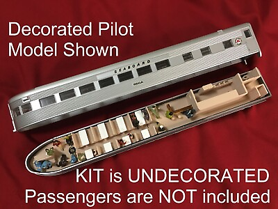 #ad Passenger Car Interior KIT for the Athearn 72ft Stream Line Observation Car $17.95