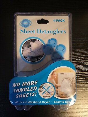 #ad Washer amp; Dryer Bed Sheet Detangler Prevents Laundry Tangles and Wads $8.99
