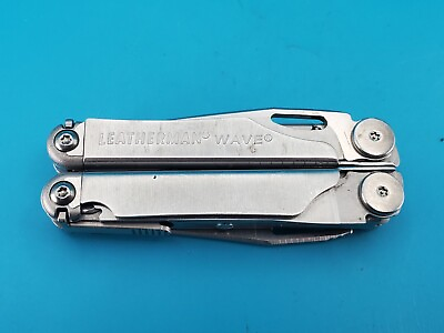 #ad Leatherman Wave Multi Tool Stainless *MISSING SMALL EYEGLASS SCREWDRIVER* $59.49