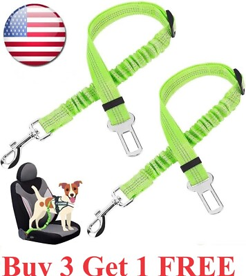 #ad Dog Cat Pet Car Seat belt Safety Adjustable Safe Restraint Reflective Vehicle $4.99