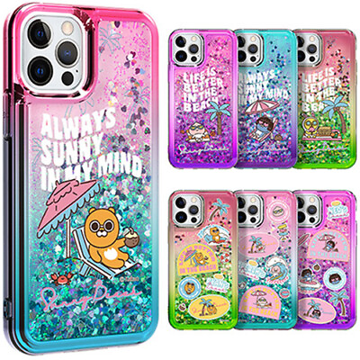 #ad Genuine Kakao Friends Beach Bling Aqua Case iPhone 11 11 Pro 11 Pro Max Case $19.90