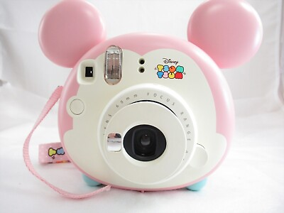 #ad 【EXC】Fujifilm Cheki Instax mini Disney Tsum Tsum Instant Camera w Strap 4938 $116.99
