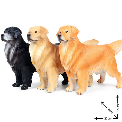 #ad Loyal Golden Retriever Dog Figure Pet Animal Model Toy Collector Decor Kids Gift $24.98