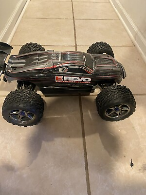 #ad Traxxas Monster truck. Black and Blue. has big tires. $650.00