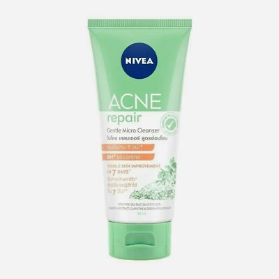 #ad Nivea Acne Repair Gentle Micro Cleanser Cleanses Deeply Controls Oiliness 90 Ml. $14.95