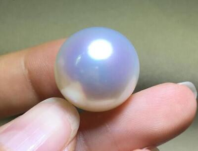#ad huge 13 12mm natural south sea white round pearl loose pearl undrilled AA*** $63.00