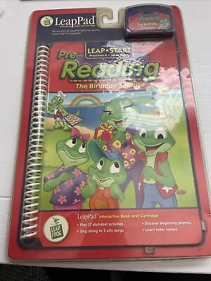 #ad NEW Leap Frog Leap Start Pre Reading The Birthday Surprise Book amp; Cartridge $9.99