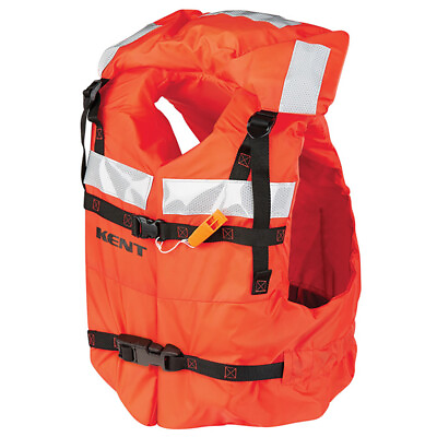 #ad Kent Type 1 Commercial Adult Life Jacket Vest Style Universal 100400 200 ... $83.51