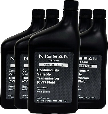 #ad GENUINE OEM Nissan NS 3 CVT Fluid 5 Quart 999MP CV0NS3 999MP NS300P $93.99