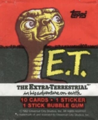 #ad 1982 Topps ET The Extra Terrestrial Trading Cards Complete Your Set U Pick $0.99