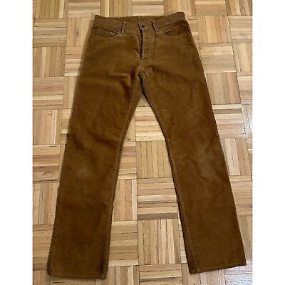 #ad Engineered Garments Workaday New York Corduroy Pants Mens 34x32 Brown USA Made $59.95