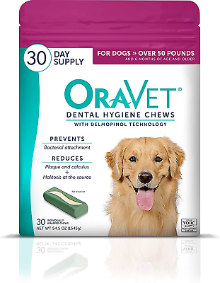 #ad Dental Chews for Dogs Oral Care and Hygiene Chews Large Dogs over 50 $59.26