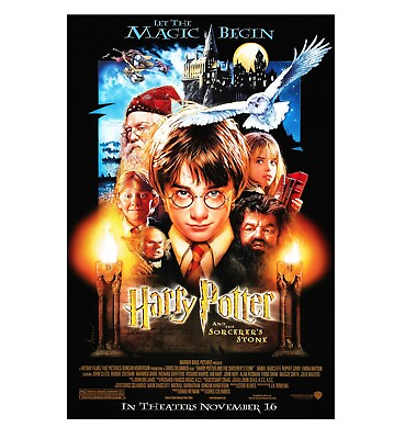 #ad Harry Potter Movie Poster 24quot; x 36quot; $19.75