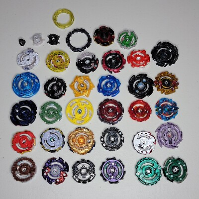 #ad Beyblades Huge Lot of Blades Weights amp; Balls and Misc. $64.99