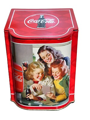 #ad Super rare Houston Harvest Coca Cola Collectible tin 520101 $22.49