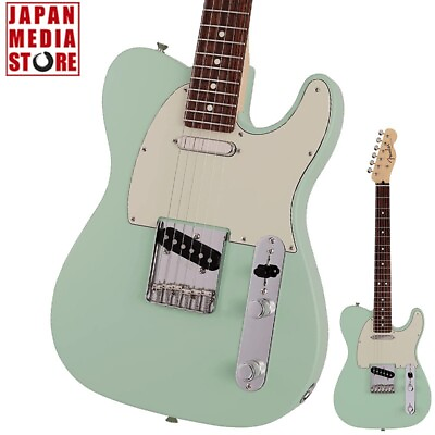 #ad Fender Made in Japan Junior Collection Telecaster Satin Surf Green Guitar New $727.98