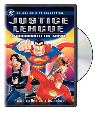 #ad Justice League: Starcrossed The Movie DVD VERY GOOD $4.94
