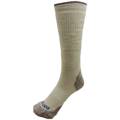 #ad Bates Men#x27;s 4 Pack IMPERFECT Utility Crew Desert Tan and Brown Sock Large 10 13 $25.00
