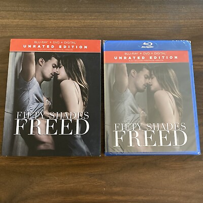 #ad Fifty Shades Freed Blu ray 2018 With Slipcover Brand New $9.99