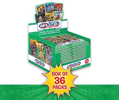 #ad 2024 AFL TEAMCOACH TEAM COACH FOOTY TRADING CARDS SEALED BOX 36 PACKS PRE ORDER AU $228.84