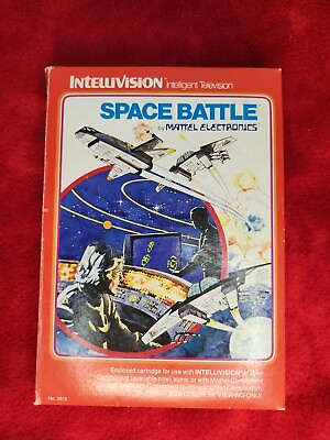 #ad INTELLIVISION: Space Battle *COMPLETE With Manual $8.79
