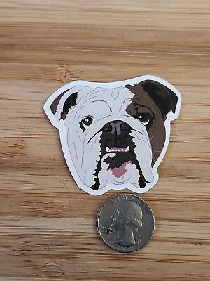 #ad Bulldog Sticker Bulldog Decal Dog Sticker Dog Decal Pets Funny Sticker $1.00