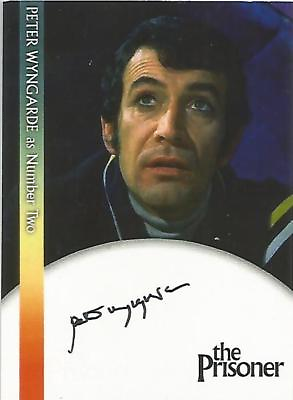 #ad The Prisoner PW3 Peter Wyngarde quot;Number Twoquot; Case Exclusive Autograph Card GBP 59.99