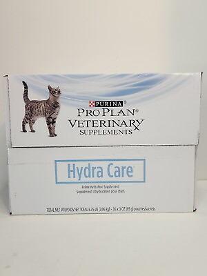 #ad Purina Pro Plan Veterinary Supplements Hydra Care 36 Total Pouches Exp 4 2024 $24.99
