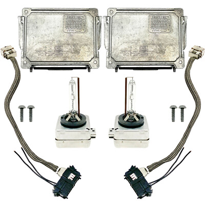 #ad 2x OEM For 08 12 Buick Enclave Xenon Ballast amp; HID D1S Bulb Kit Control Unit 6G $88.95