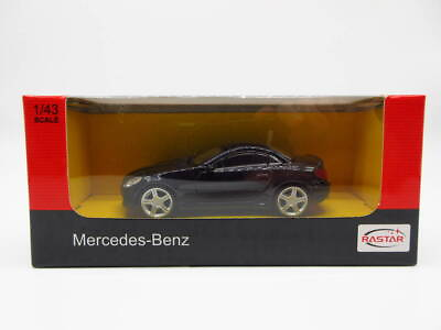 #ad 1 43 Mercedes Benz Slk 55 Amg R171 Dealer Officially Licensed Black Minicar $118.25