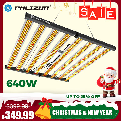 #ad 640W LED Grow Light Spider Bar Strip Sunlike Full Spectrum for Indoor Veg Flower $349.83