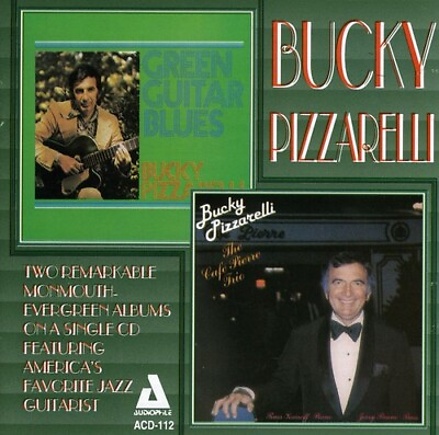 #ad Bucky Pizzarelli Green Guitar Blues Cafe Pierre Trio New CD $20.07