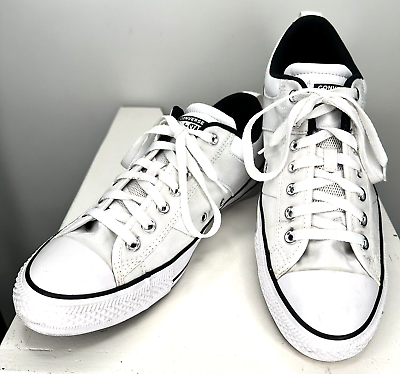 #ad Converse Chuck Taylor All Star CS Low Top Canvas White Unisex Size M 10 W 12 $34.99