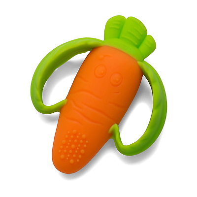 #ad Textured Silicone Baby Teether Sensory Exploration and Teething $6.99