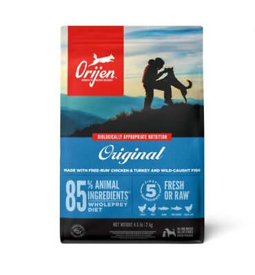 #ad ORIJEN Dog Original Recipe 25lb High Protein Grain Free Dry Dog Food May Vary $57.00