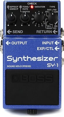 #ad Boss SY 1 Guitar Synthesizer Pedal $199.99