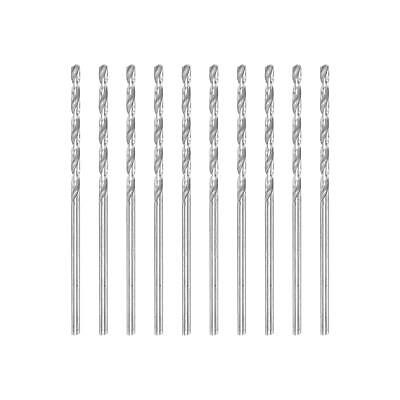 #ad 10pcs 1.75mm High Speed Steel Drill Bits Fully Ground 52mm Length Drill Bit $13.16