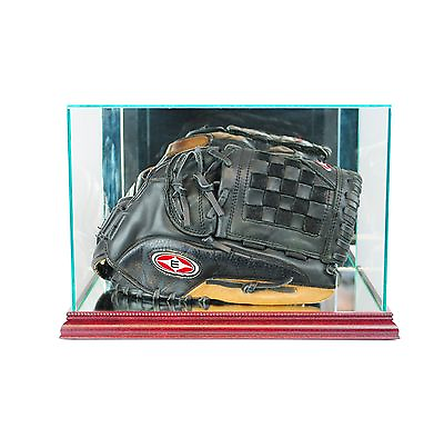 #ad *NEW Baseball Glove Glass Display Case UV Made in the USA $86.33