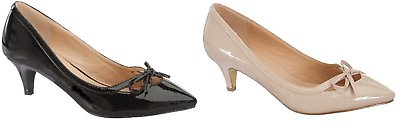 #ad Women#x27;s New Kitten heel Classic Pumps Pointy Toe Evening Dance Shoes Sz 5 10 $16.99