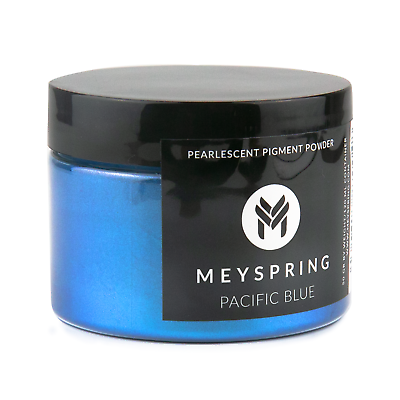 #ad MEYSPRING Pacific Blue Mica Powder for Epoxy Two Tone Resin Color Pigment $15.99