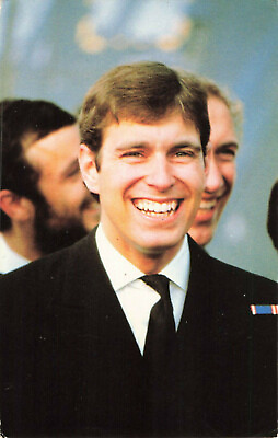 #ad Postcard Prince Andrew Of Great Britain $6.50