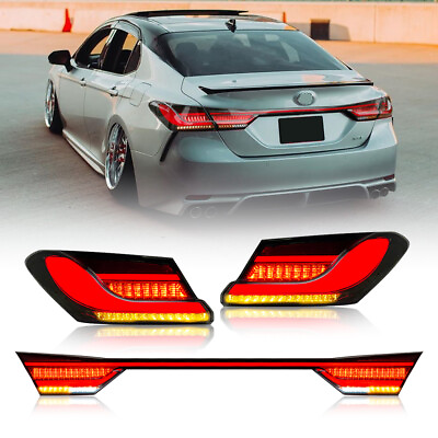 #ad LED Tail Lights for 2018 2024 Toyota Camry Sedan Taillight Assembly LHamp;RH 1 Set $319.00