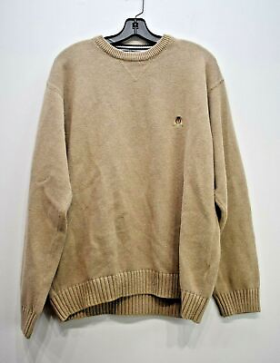 #ad Tommy Hilfiger Mens Ribbed Crew Neck Long Sleeve Cotton Pullover Sweater XL $26.09