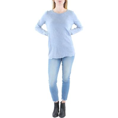 #ad ATM Womens Cotton Marled Shirt Blouse Top BHFO 2517 $39.99